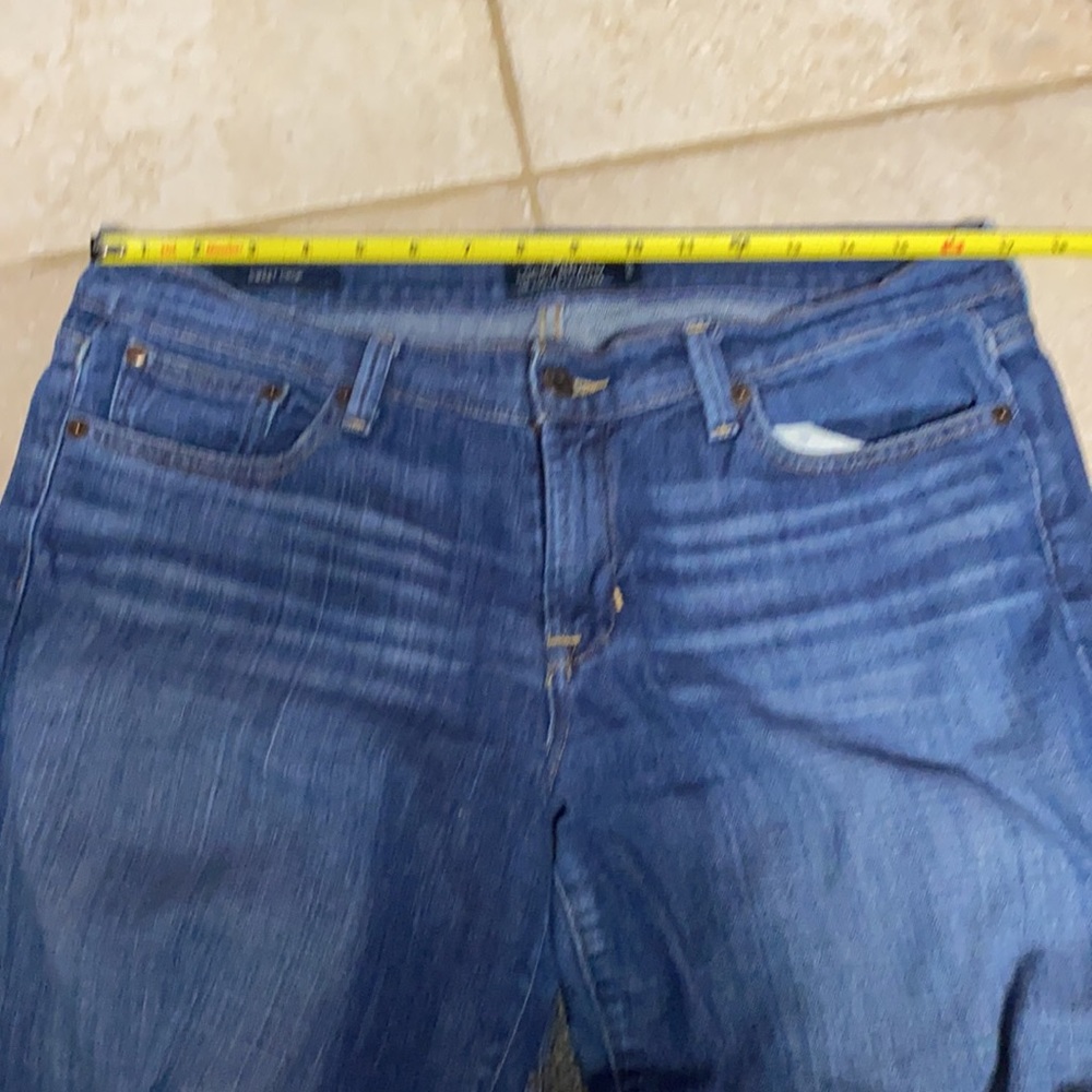Lucky Brand Sweet Crop Jeans Size 10 length 30inch - Picture 8 of 10